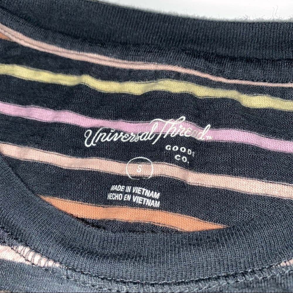 SOLD  Set of two Universal Thread Striped Tees - Picture 4 of 9